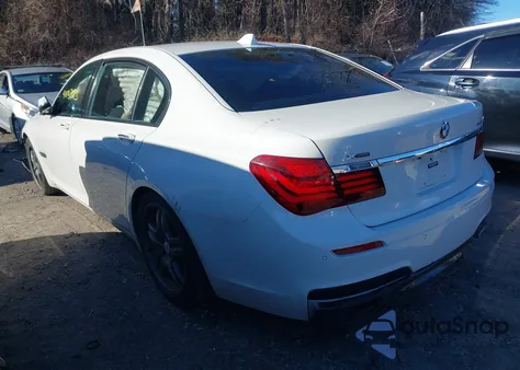 2015 BMW 750 Lxi from USA, damaged, VIN WBAYF8C59FD654632